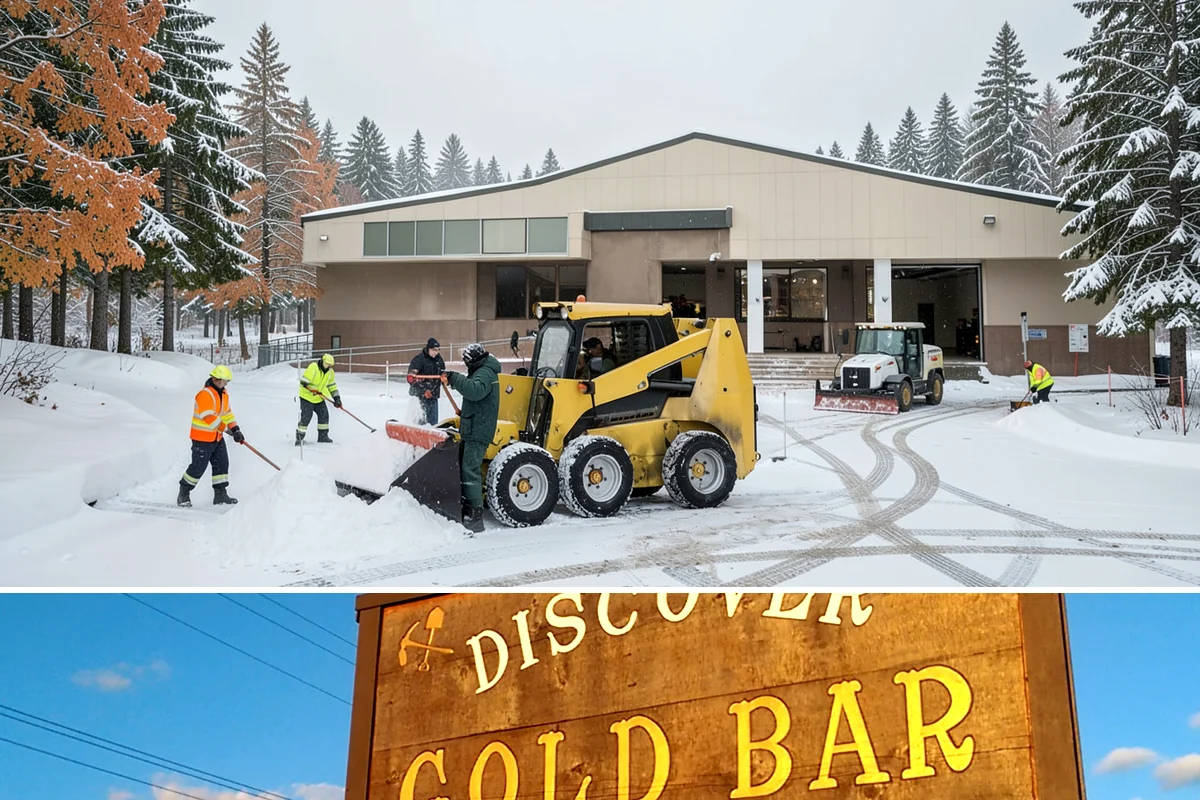 Church Sidewalk Clearing in Gold Bar, Snohomish County, WA - Church demand centers on December through February weekends and evenings, when frost and refrozen drizzle glaze plazas before...