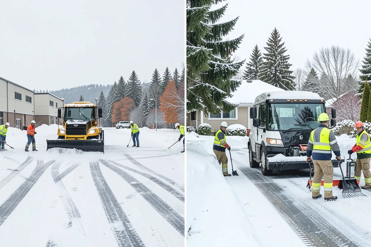 Church Sidewalk Clearing in Granite Falls, Snohomish County, WA - Review the weekly service and event calendar for timing