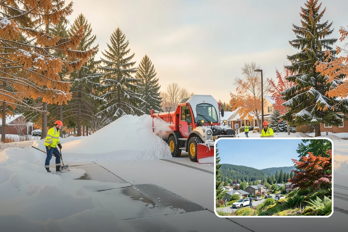 Church Sidewalk Clearing in Index, Snohomish County, WA - Protects an often elderly congregation from serious falls