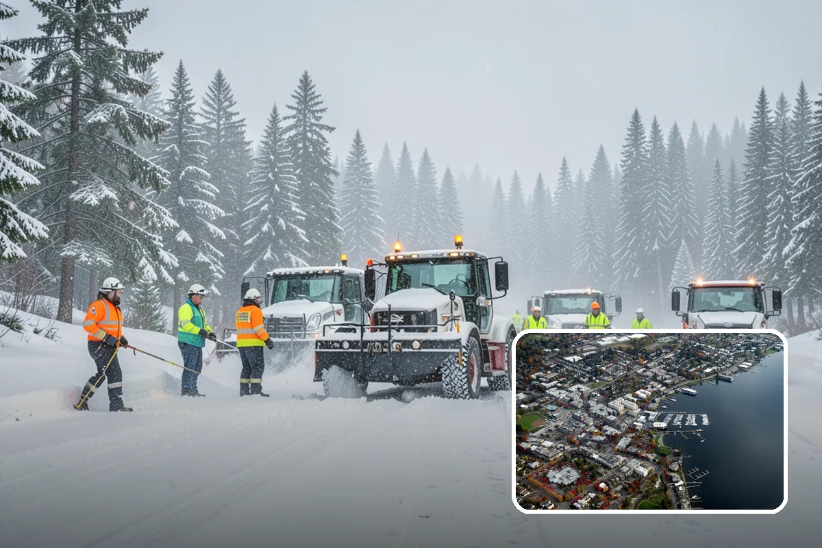 Church Sidewalk Clearing in Kirkland, King County, WA - Protects an often elderly congregation from serious falls
