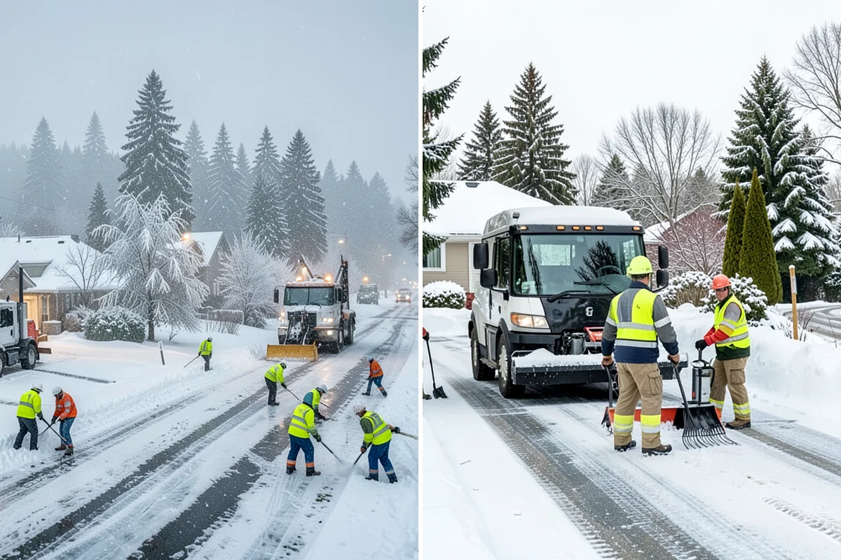 Church Sidewalk Clearing in Lake Forest Park, King County, WA - Review the weekly service and event calendar for timing