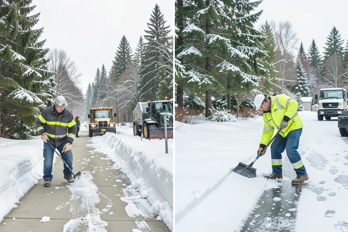 Church Sidewalk Clearing in Lake Stevens, Snohomish County, WA - Review the weekly service and event calendar for timing
