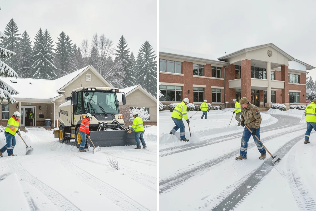 Church Sidewalk Clearing in Langley, Island County, WA - Review the weekly service and event calendar for timing