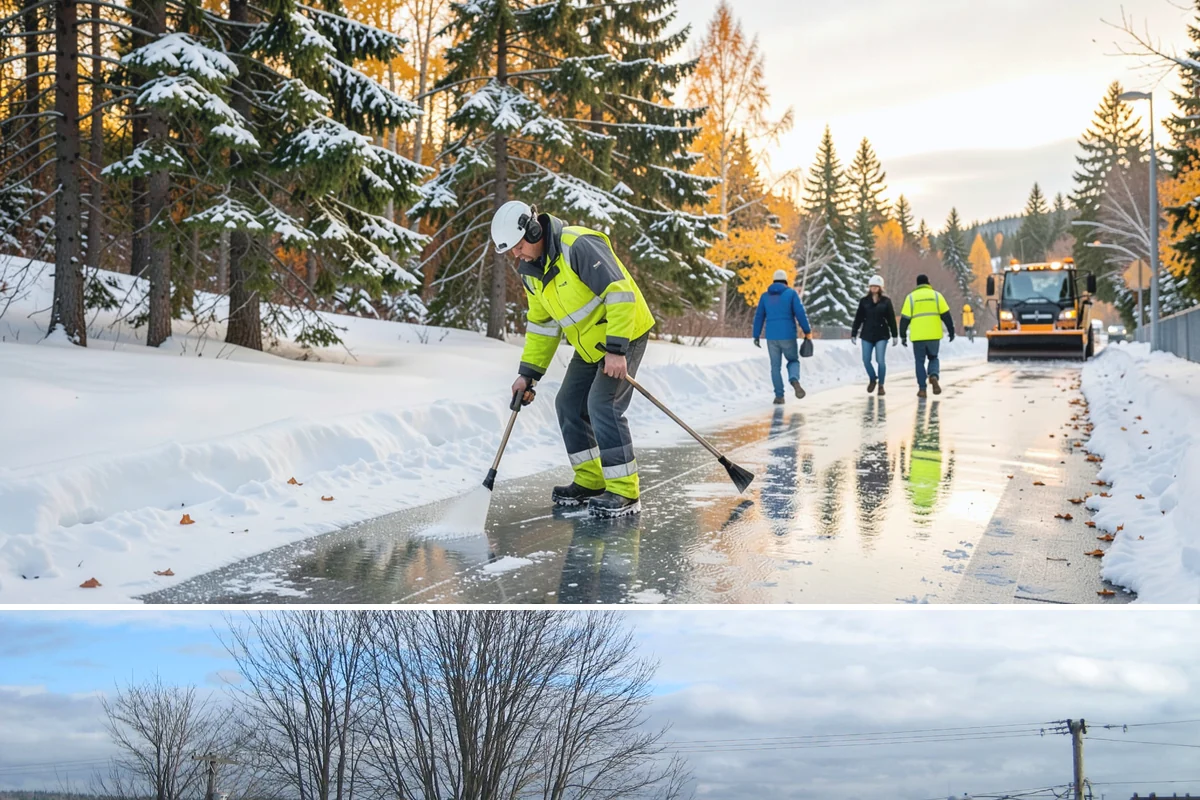 Church Sidewalk Clearing in Langley, Island County, WA - Church demand centers on December through February weekends and evenings, when frost and refrozen drizzle glaze plazas before...