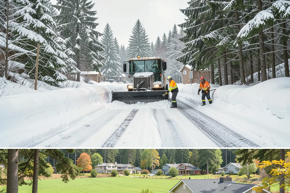 Church Sidewalk Clearing in Lyman, Skagit County, WA - Church demand centers on December through February weekends and evenings, when frost and refrozen drizzle glaze plazas before...