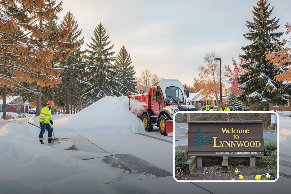Church Sidewalk Clearing in Lynnwood, Snohomish County, WA - Protects an often elderly congregation from serious falls