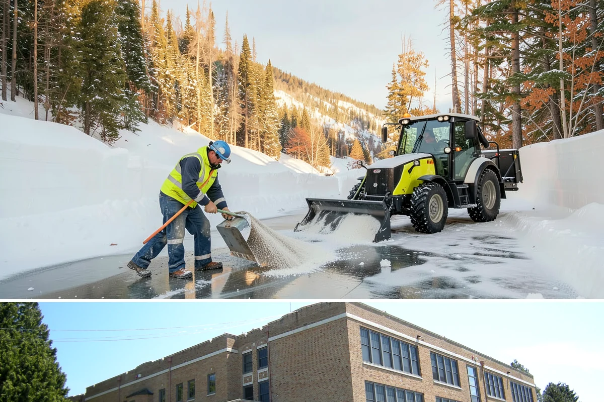 Church Sidewalk Clearing in Maple Valley, King County, WA - Church demand centers on December through February weekends and evenings, when frost and refrozen drizzle glaze plazas before...