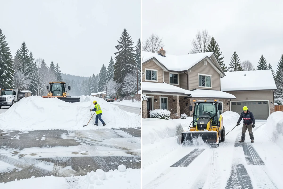 Church Sidewalk Clearing in Marysville, Snohomish County, WA - Review the weekly service and event calendar for timing