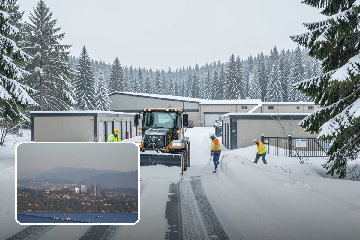 Church Sidewalk Clearing in Medina, King County, WA - Protects an often elderly congregation from serious falls