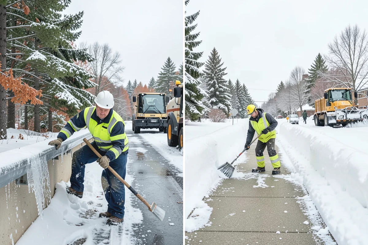 Church Sidewalk Clearing in Medina, King County, WA - Review the weekly service and event calendar for timing