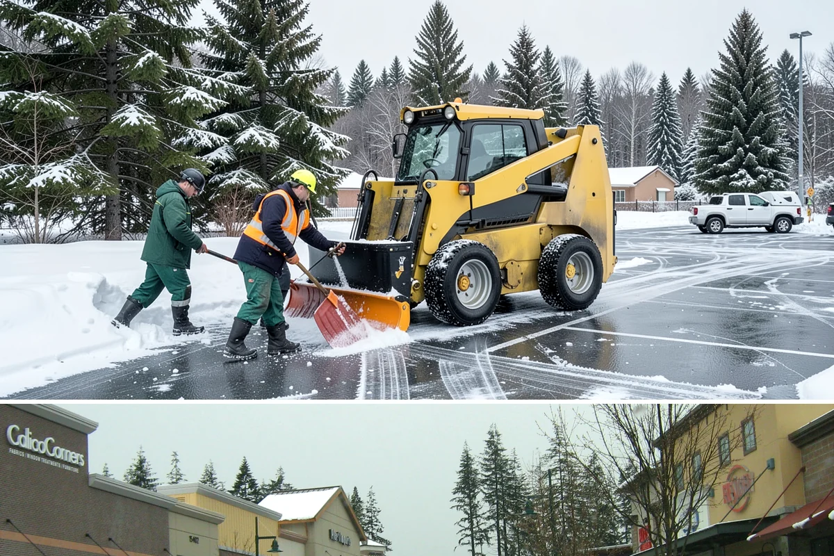 Church Sidewalk Clearing in Mill Creek, Snohomish County, WA - Church demand centers on December through February weekends and evenings, when frost and refrozen drizzle glaze plazas before...