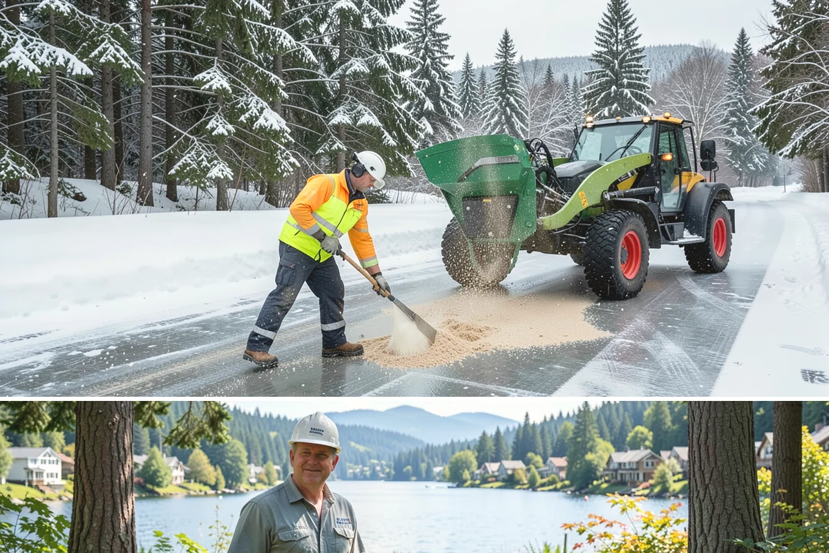 Church Sidewalk Clearing in Milton, King County, WA - Church demand centers on December through February weekends and evenings, when frost and refrozen drizzle glaze plazas before...