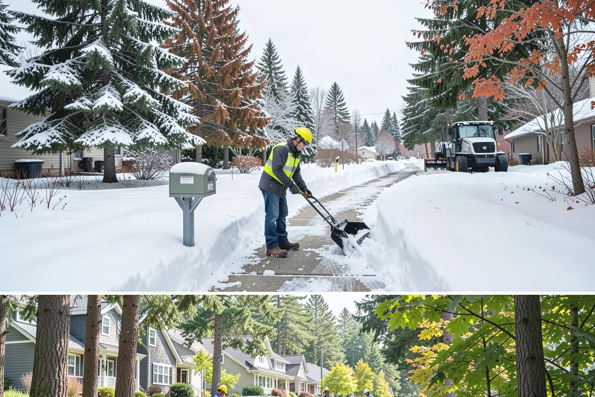 Church Sidewalk Clearing in Normandy Park, King County, WA - Church demand centers on December through February weekends and evenings, when frost and refrozen drizzle glaze plazas before...