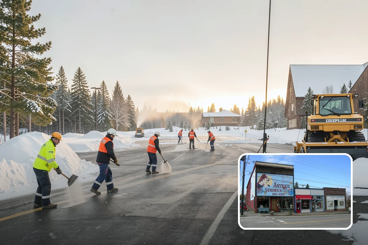 Church Sidewalk Clearing in Ruston, Pierce County, WA - Protects an often elderly congregation from serious falls