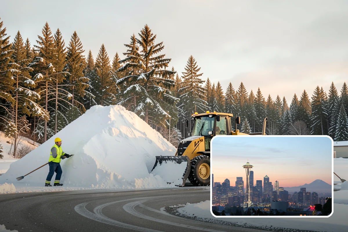 Church Sidewalk Clearing in Seattle, King County, WA - Protects an often elderly congregation from serious falls