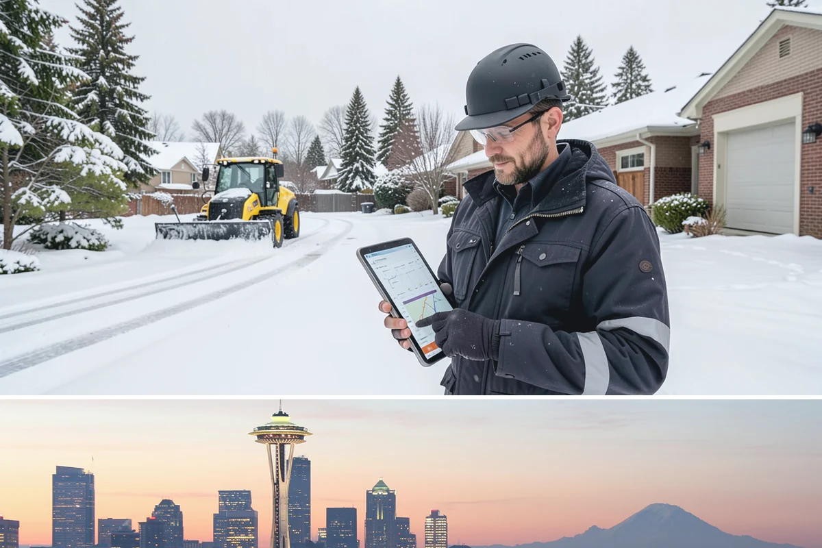 Church Sidewalk Clearing in Seattle, King County, WA - Church demand centers on December through February weekends and evenings, when frost and refrozen drizzle glaze plazas before...