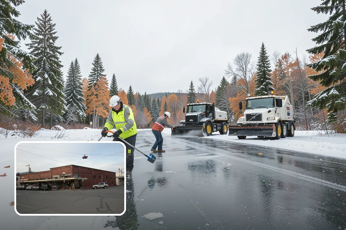 Church Sidewalk Clearing in Sedro-Woolley, Skagit County, WA - Protects an often elderly congregation from serious falls