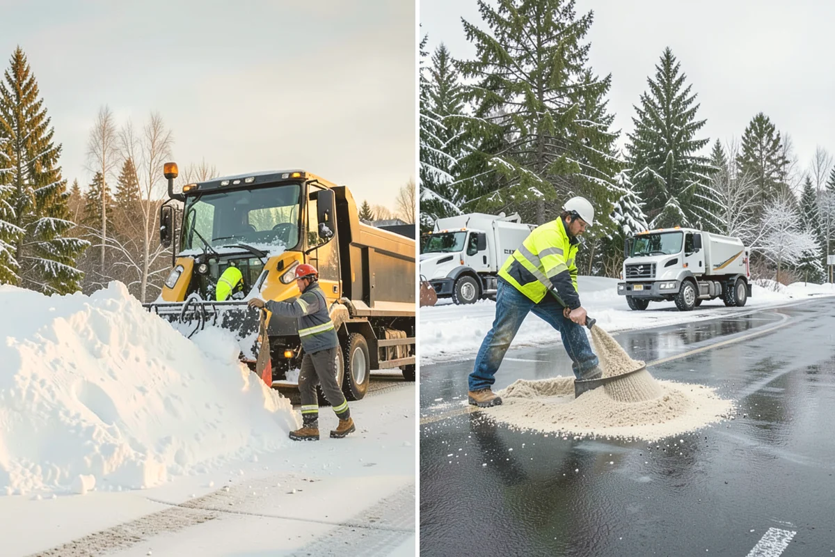 Church Sidewalk Clearing in Stanwood, Snohomish County, WA - Review the weekly service and event calendar for timing