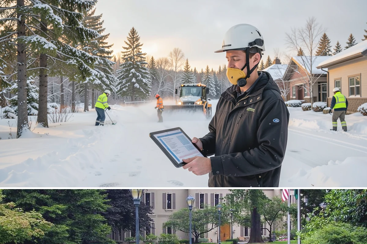 Church Sidewalk Clearing in Woodinville, King County, WA - Church demand centers on December through February weekends and evenings, when frost and refrozen drizzle glaze plazas before...