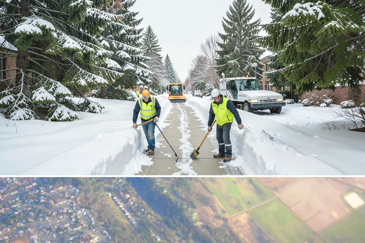 Church Snow Plowing in Algona, King County, WA - Set up a seasonal plan before winter so services are never canceled by an un-cleared lot.