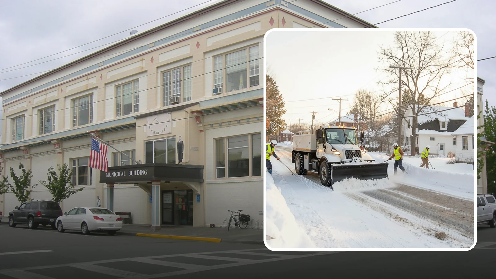 Church Snow Plowing in Anacortes, Skagit County, WA - We plow church lots and entrances ahead of weekend services so congregations of every age arrive safely.