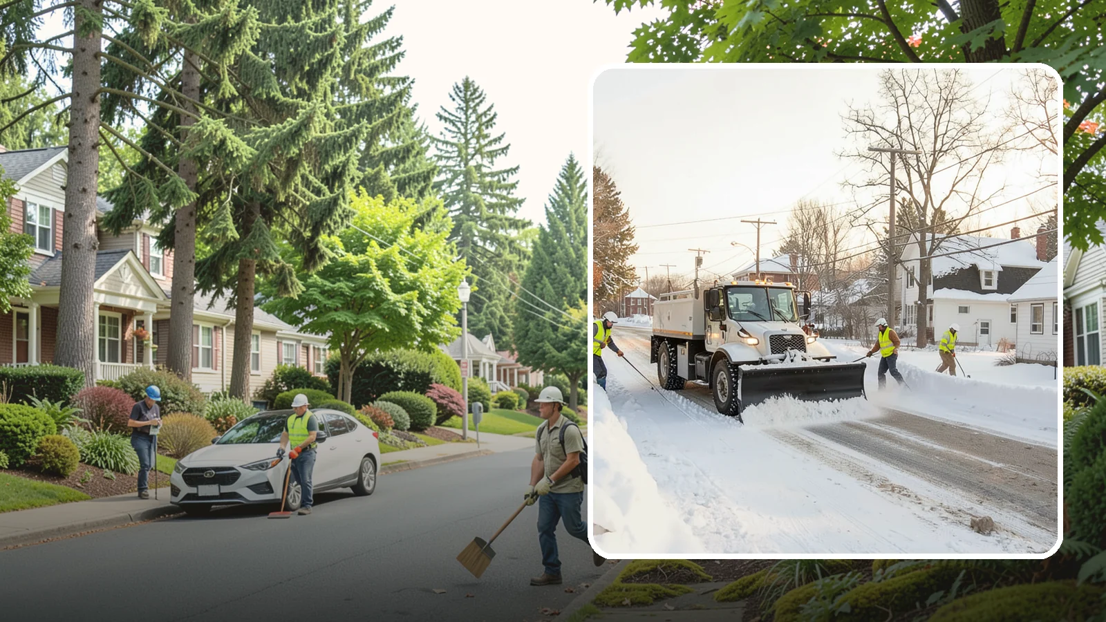 Church Snow Plowing in Beaux Arts Village, King County, WA - We plow church lots and entrances ahead of weekend services so congregations of every age arrive safely.