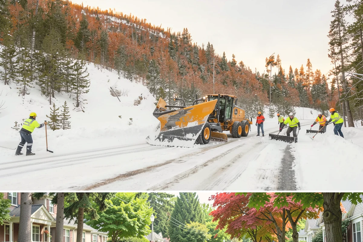 Church Snow Plowing in Beaux Arts Village, King County, WA - Set up a seasonal plan before winter so services are never canceled by an un-cleared lot.