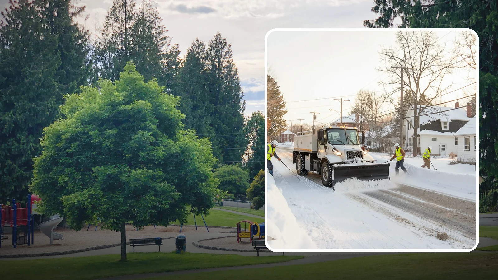 Church Snow Plowing in Bonney Lake, Pierce County, WA - We plow church lots and entrances ahead of weekend services so congregations of every age arrive safely.