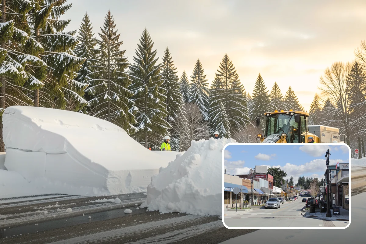 Church Snow Plowing in Bothell, King County, WA - Main and overflow lots cleared ahead of weekend services