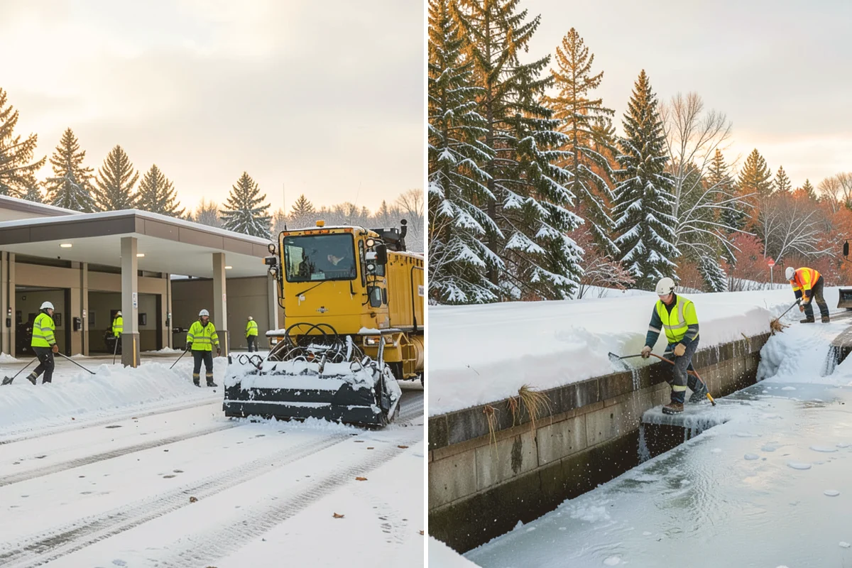 Church Snow Plowing in Brier, Snohomish County, WA - Review the service and event schedule to set clearing deadlines