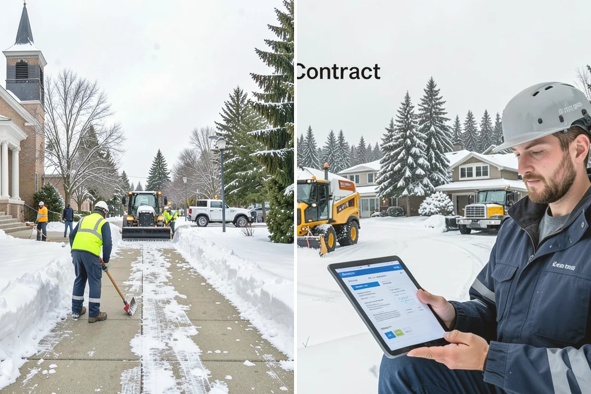 Church Snow Plowing in Carnation, King County, WA - Review the service and event schedule to set clearing deadlines
