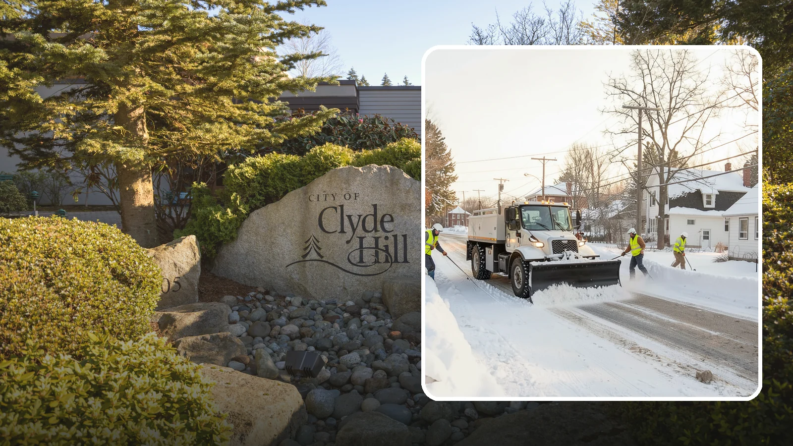 Church Snow Plowing in Clyde Hill, King County, WA - We plow church lots and entrances ahead of weekend services so congregations of every age arrive safely.