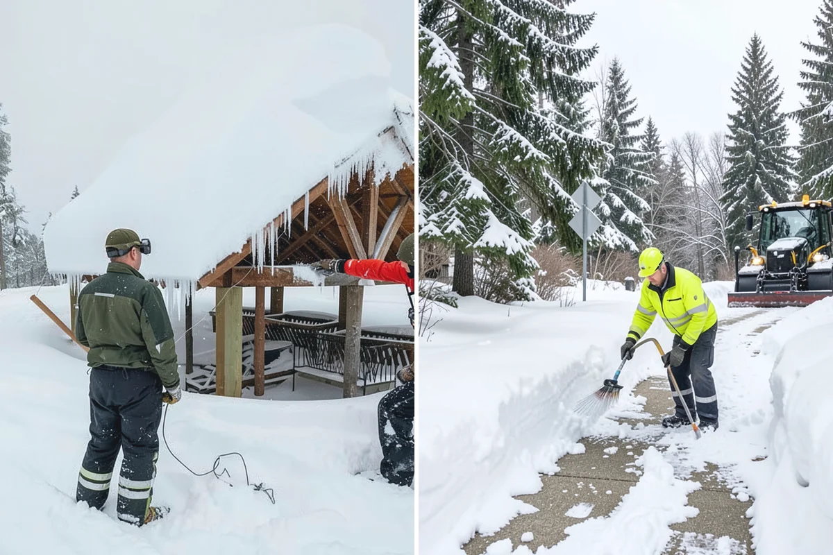 Church Snow Plowing in Des Moines, King County, WA - Review the service and event schedule to set clearing deadlines