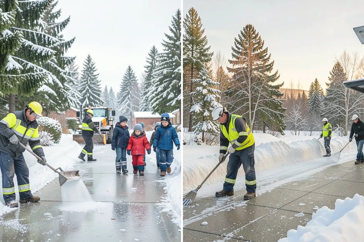 Church Snow Plowing in Duvall, King County, WA - Review the service and event schedule to set clearing deadlines