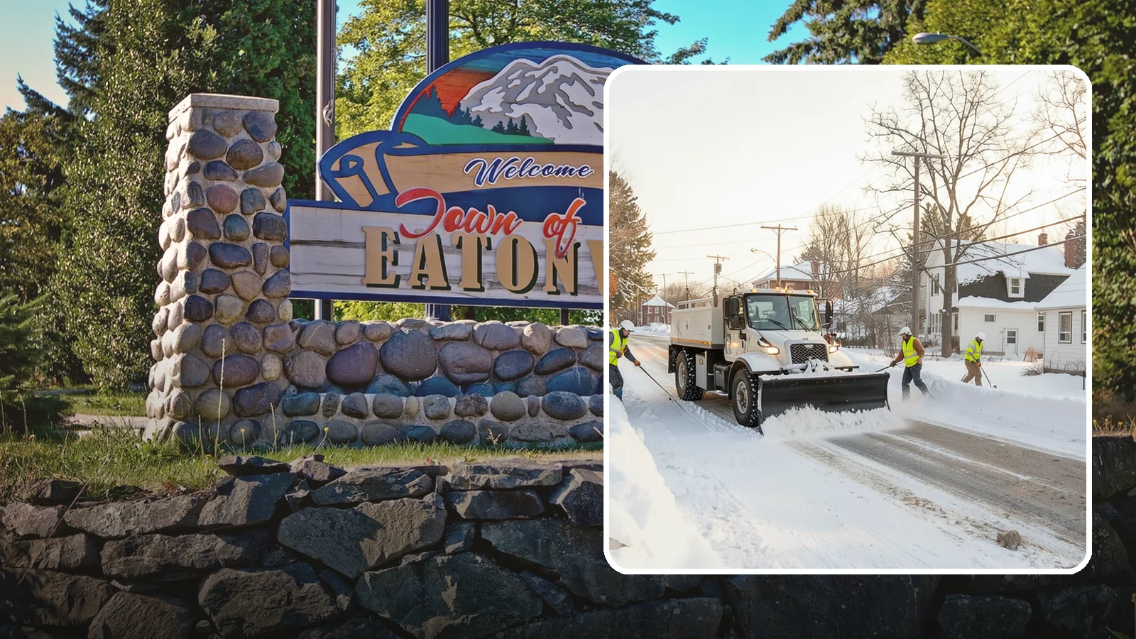 Church Snow Plowing in Eatonville, Pierce County, WA - We plow church lots and entrances ahead of weekend services so congregations of every age arrive safely.