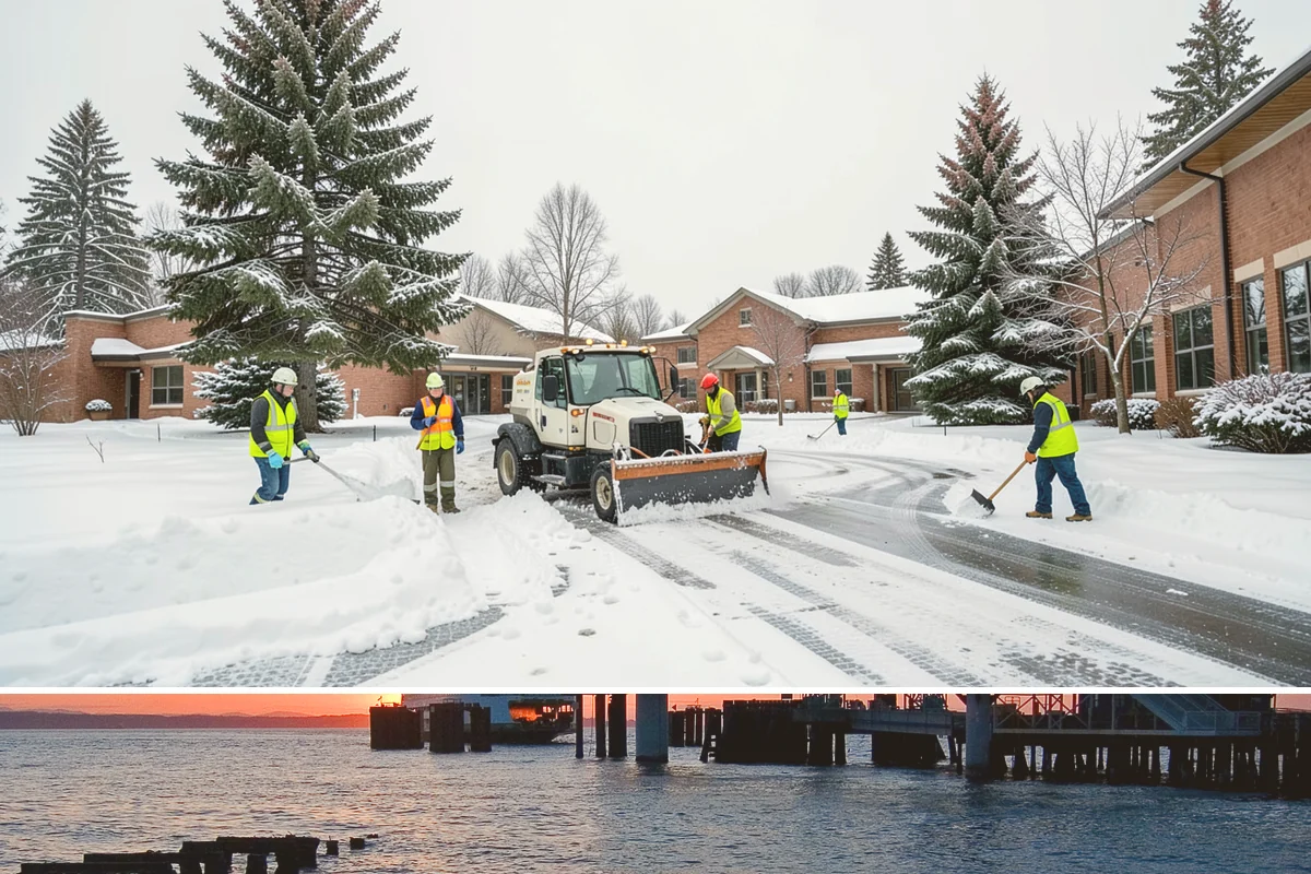Church Snow Plowing in Edmonds, Snohomish County, WA - Set up a seasonal plan before winter so services are never canceled by an un-cleared lot.