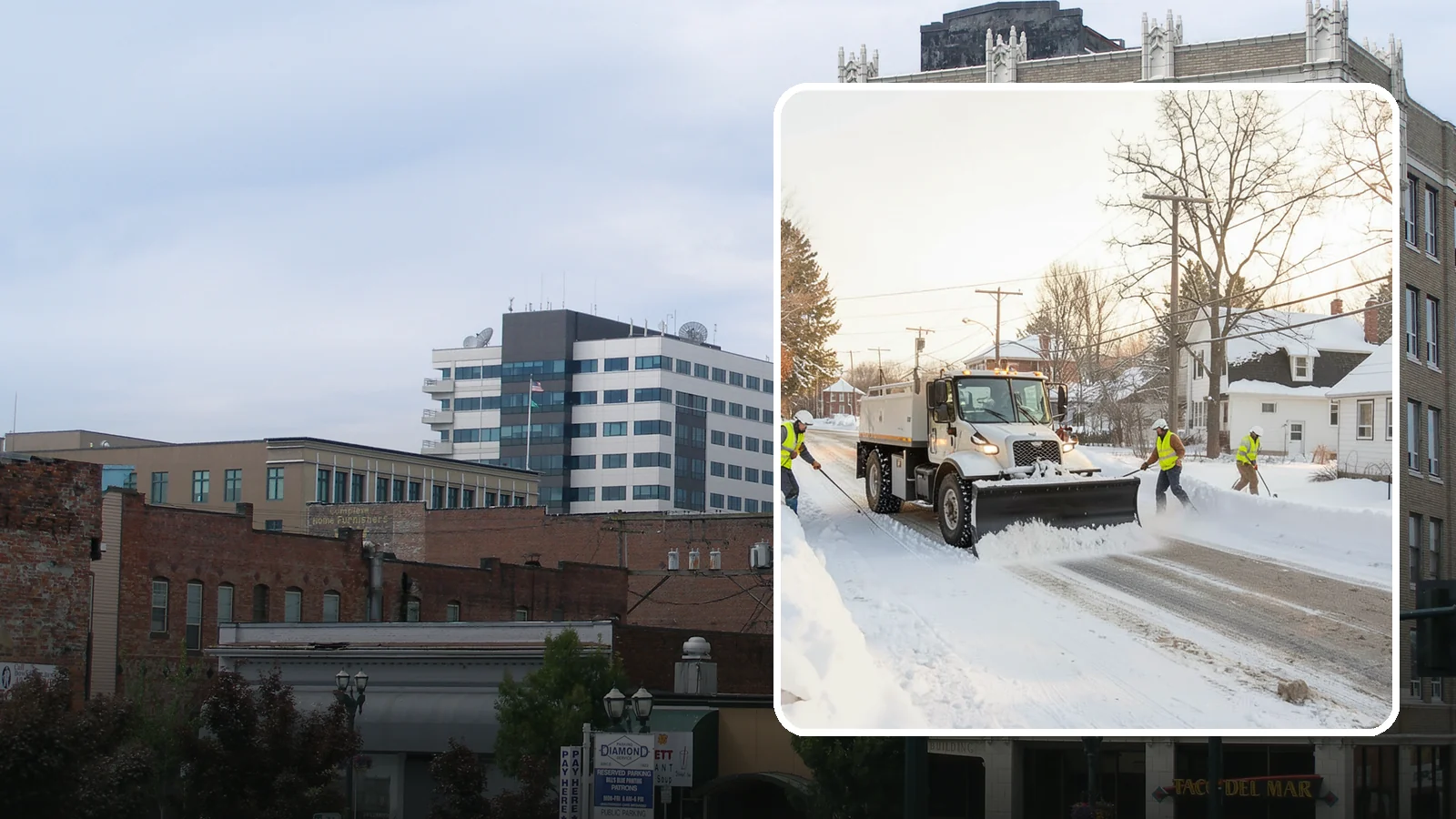 Church Snow Plowing in Everett, Snohomish County, WA - We plow church lots and entrances ahead of weekend services so congregations of every age arrive safely.