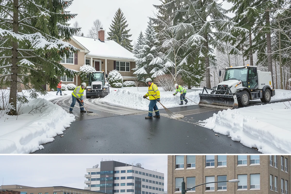 Church Snow Plowing in Everett, Snohomish County, WA - Set up a seasonal plan before winter so services are never canceled by an un-cleared lot.