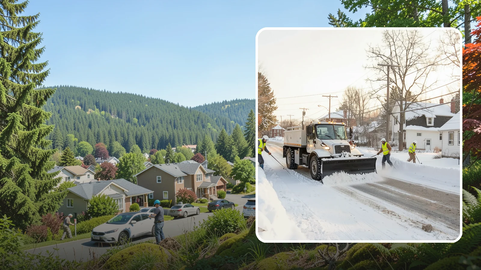 Church Snow Plowing in Index, Snohomish County, WA - We plow church lots and entrances ahead of weekend services so congregations of every age arrive safely.