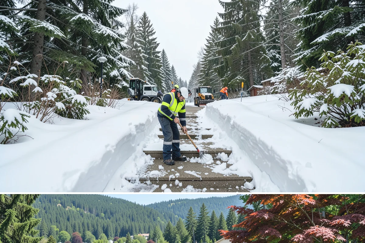 Church Snow Plowing in Index, Snohomish County, WA - Set up a seasonal plan before winter so services are never canceled by an un-cleared lot.