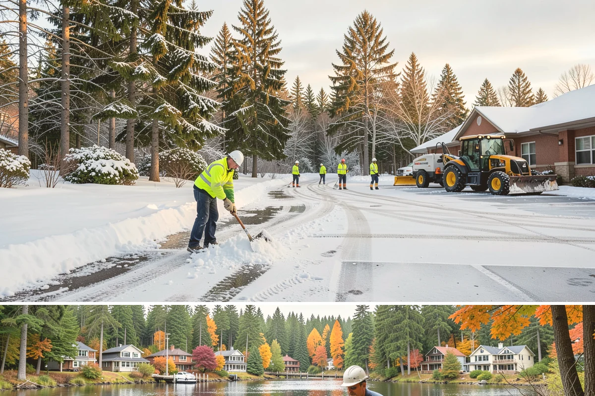 Church Snow Plowing in La Conner, Skagit County, WA - Set up a seasonal plan before winter so services are never canceled by an un-cleared lot.