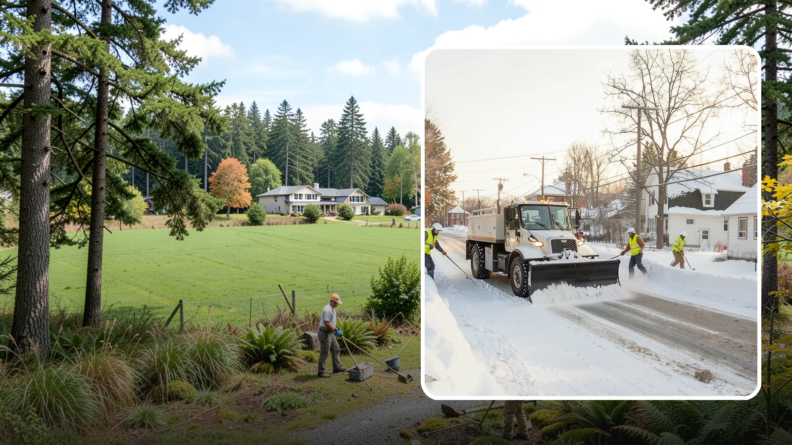 Church Snow Plowing in Lyman, Skagit County, WA - We plow church lots and entrances ahead of weekend services so congregations of every age arrive safely.