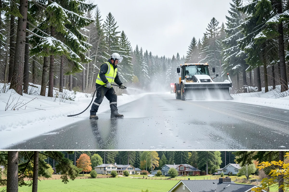Church Snow Plowing in Lyman, Skagit County, WA - Set up a seasonal plan before winter so services are never canceled by an un-cleared lot.