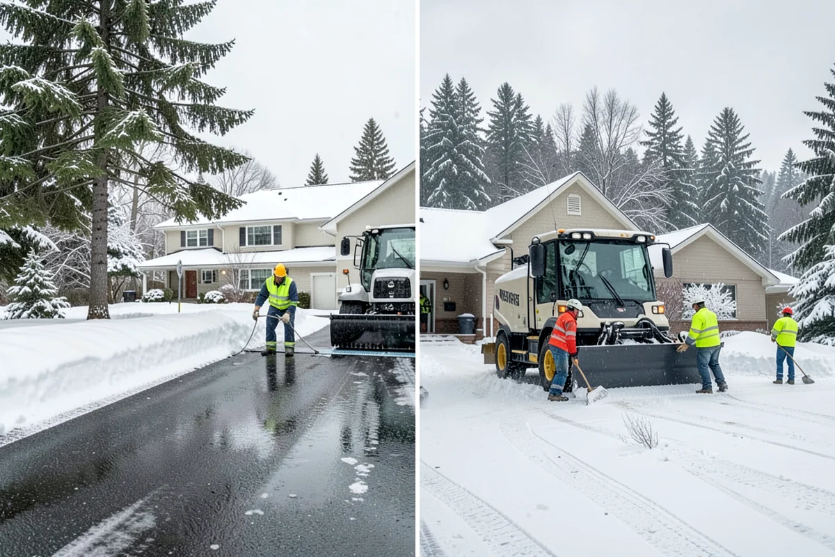 Church Snow Plowing in Maple Valley, King County, WA - Review the service and event schedule to set clearing deadlines