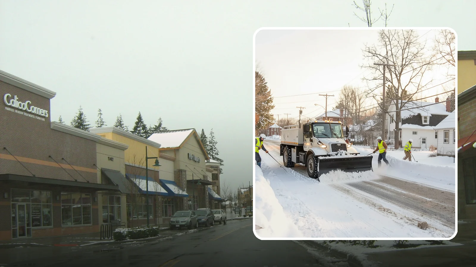 Church Snow Plowing in Mill Creek, Snohomish County, WA - We plow church lots and entrances ahead of weekend services so congregations of every age arrive safely.