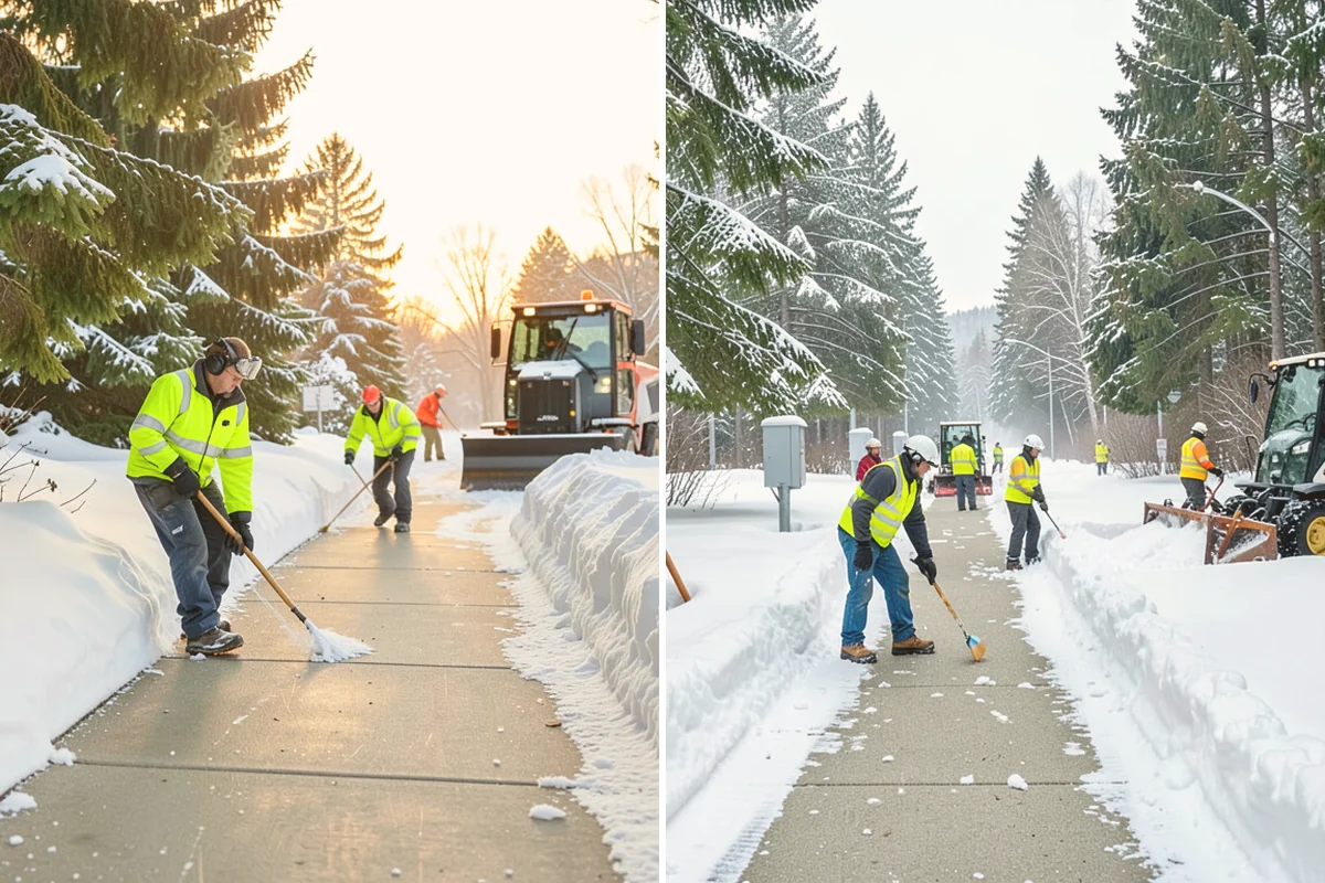 Church Snow Plowing in Milton, King County, WA - Review the service and event schedule to set clearing deadlines