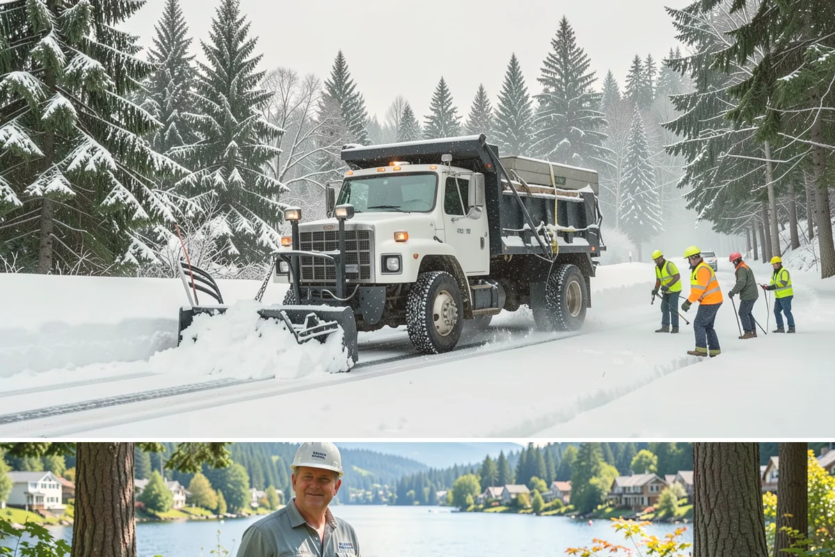 Church Snow Plowing in Milton, King County, WA - Set up a seasonal plan before winter so services are never canceled by an un-cleared lot.