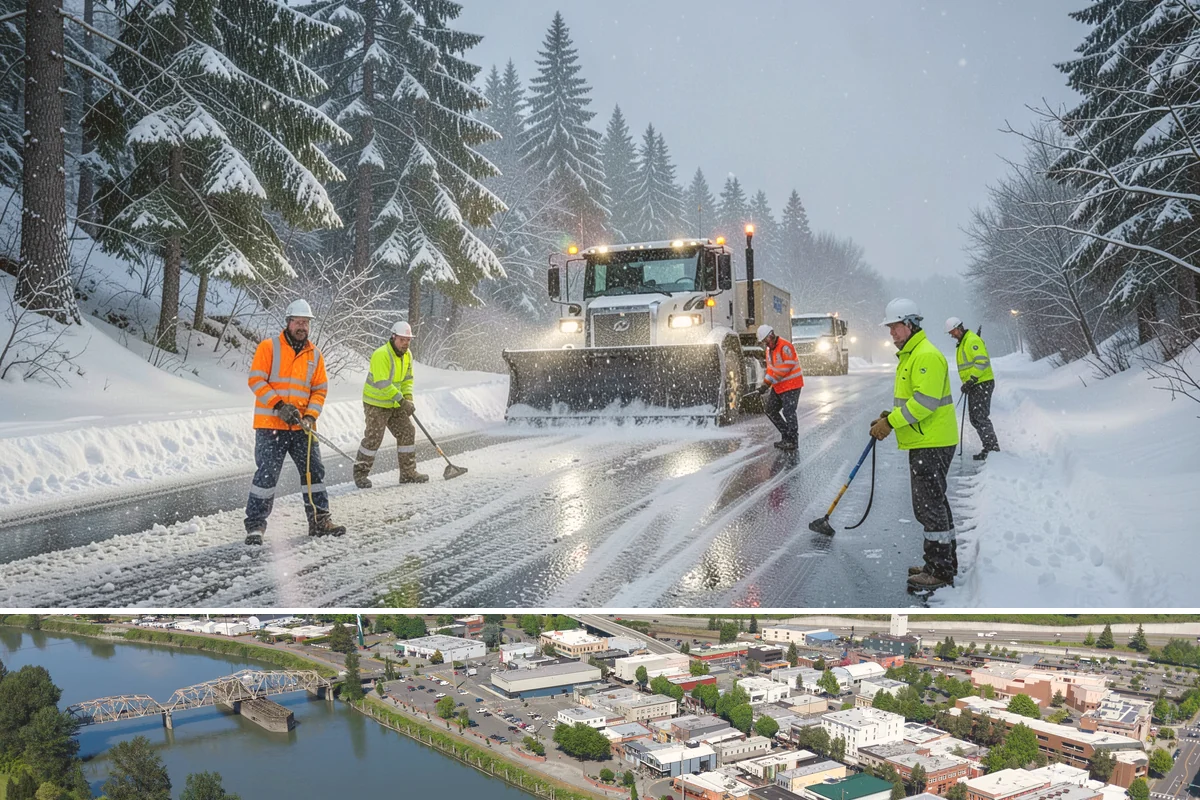 Church Snow Plowing in Mount Vernon, Skagit County, WA - Set up a seasonal plan before winter so services are never canceled by an un-cleared lot.