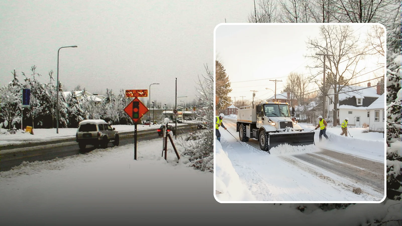 Church Snow Plowing in Newcastle, King County, WA - We plow church lots and entrances ahead of weekend services so congregations of every age arrive safely.