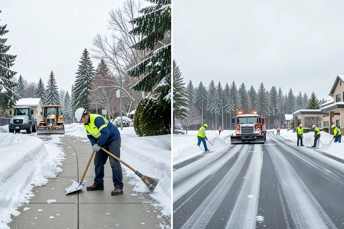 Church Snow Plowing in Normandy Park, King County, WA - Review the service and event schedule to set clearing deadlines
